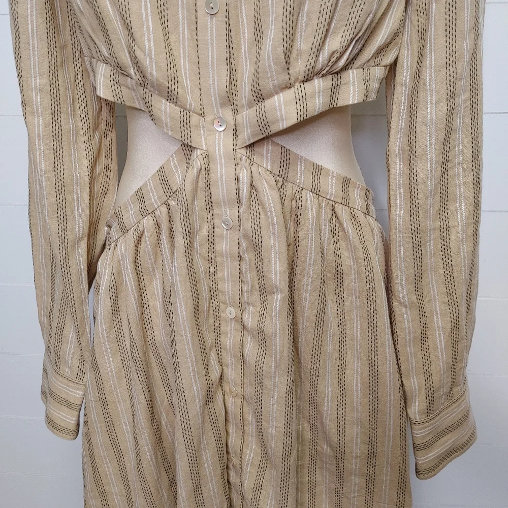 Anthropologie Significant Other cutout dress size 12 - Picture 6 of 16